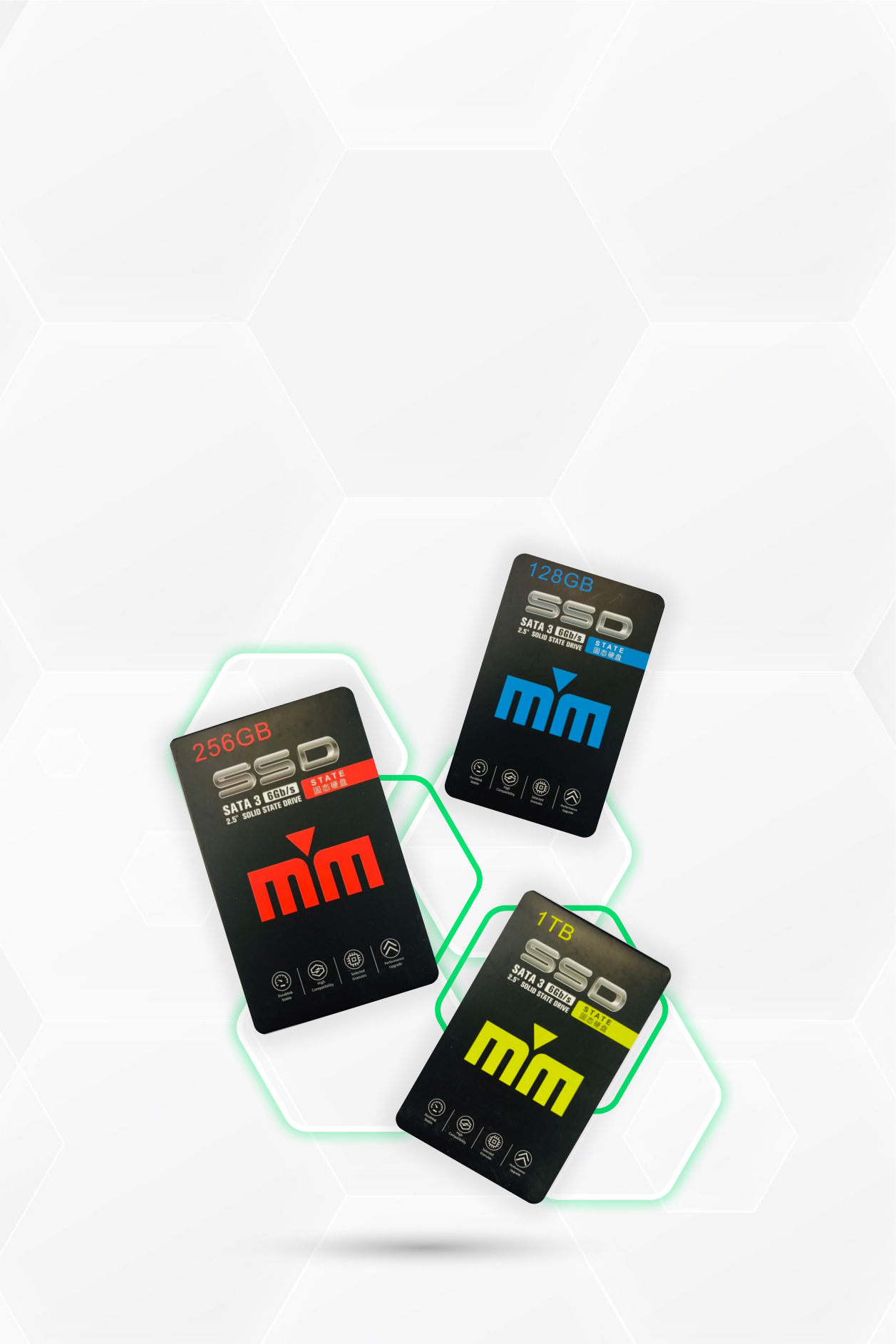 هارد های SSD دابل ام (mm)