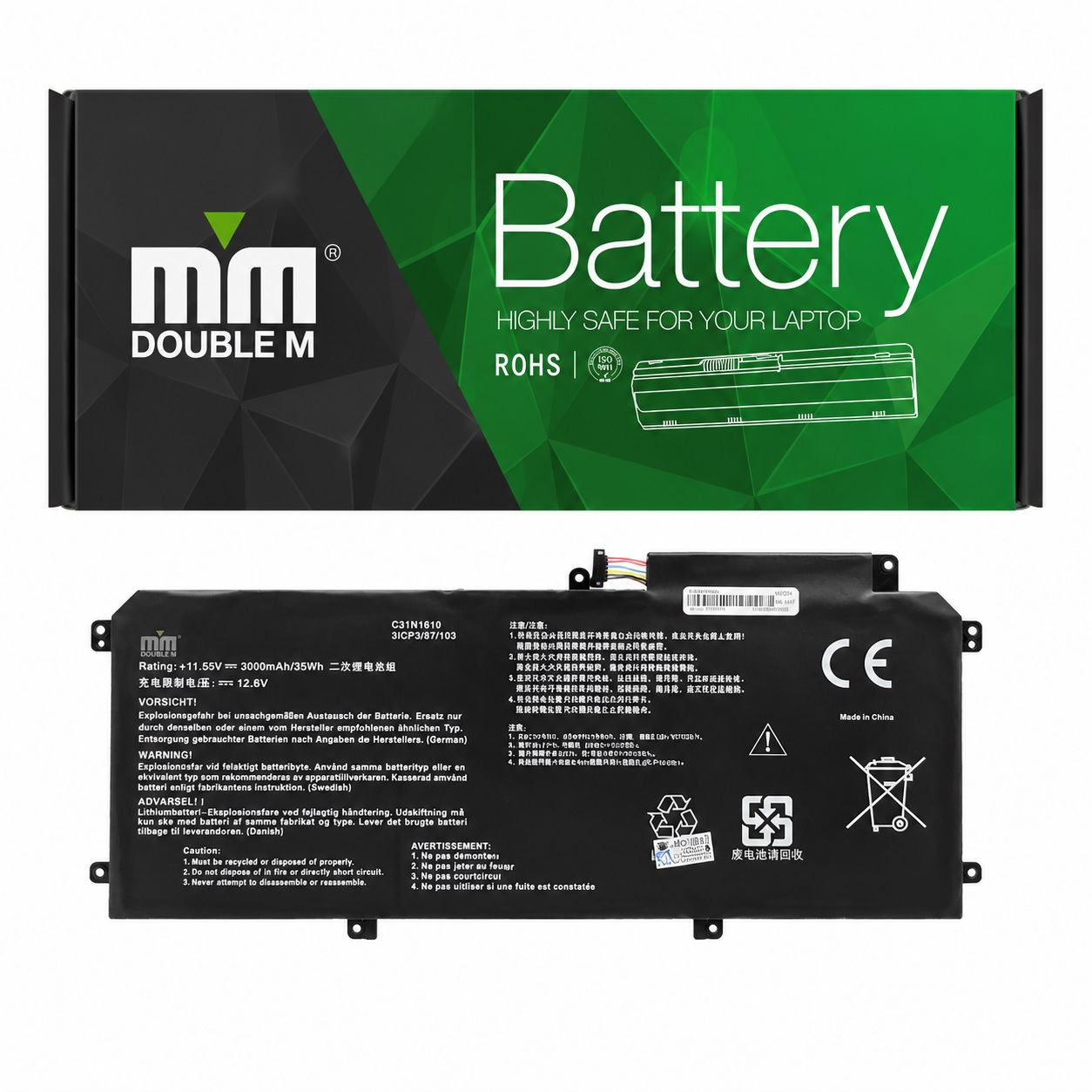 باتری ایسوس ux330