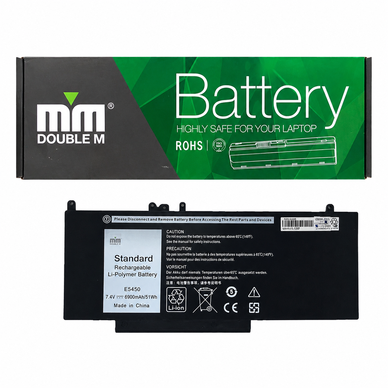 باتری دل مدل wyjc2-e5450/e5470