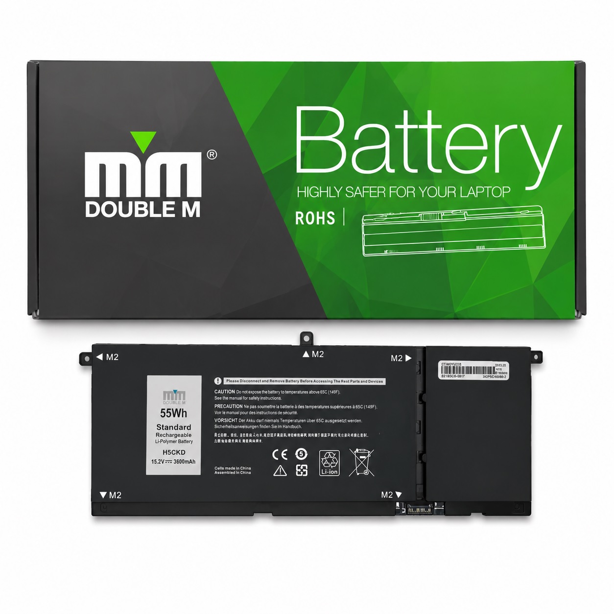 باتری دل mm 15.2v 3510-h5ckd-txd03