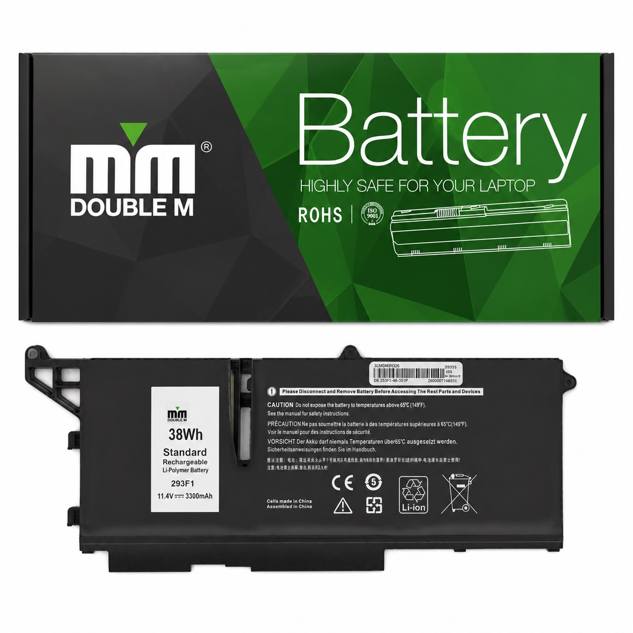 باتری دل mm 11.4v 5430-3570-293f1
