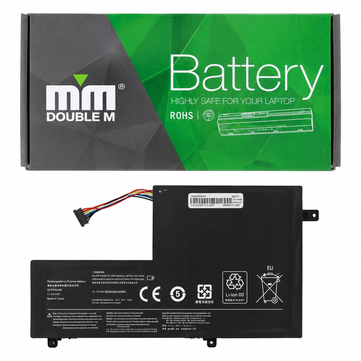 باتری لنوو mm 500/l14m3p21 yoga
