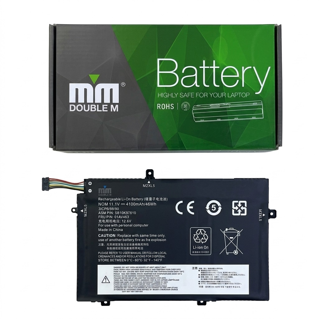 باتری لنوو mm l480/01av463/l17l3p52