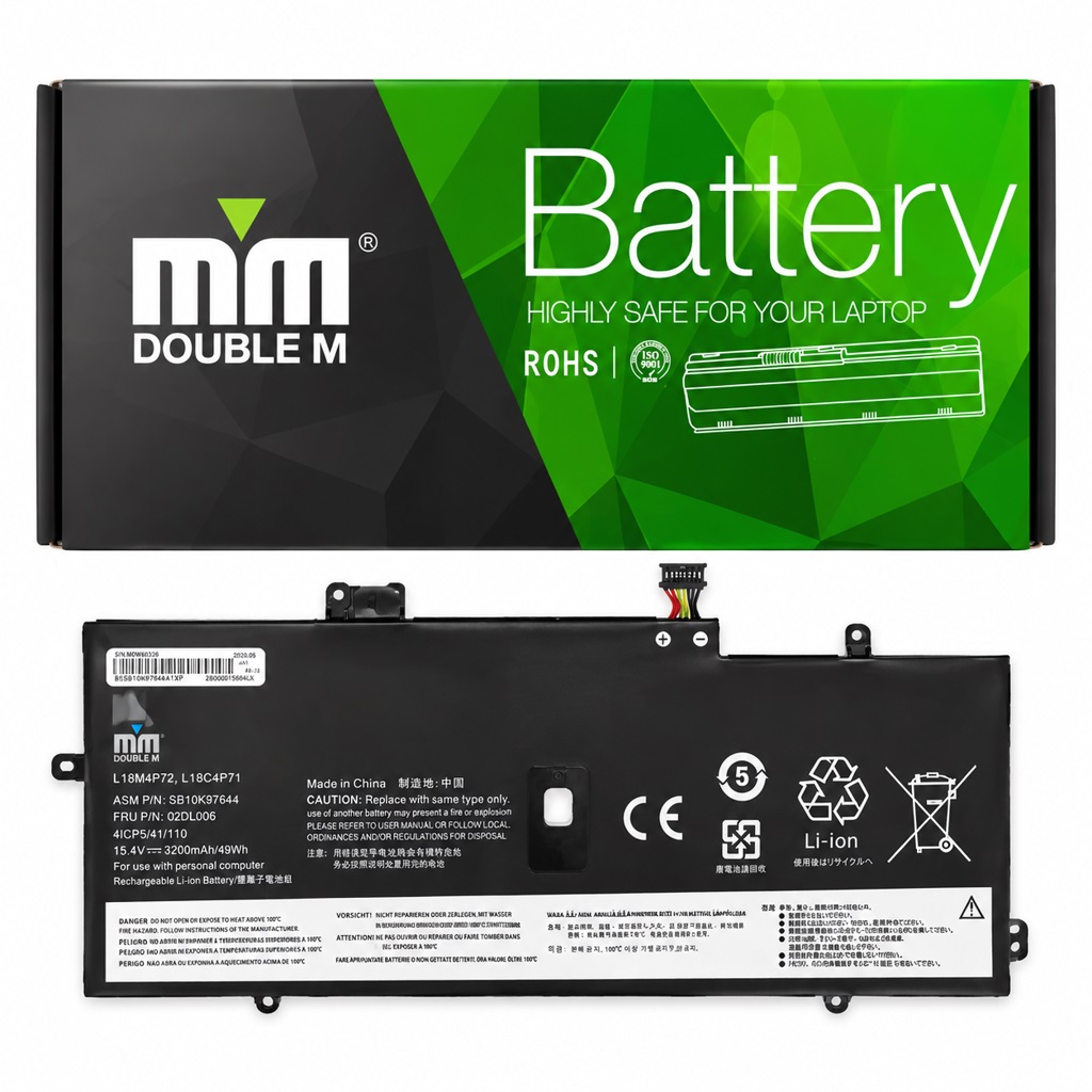 باتری لنوو mm g7/l18m4p72 carbon x1