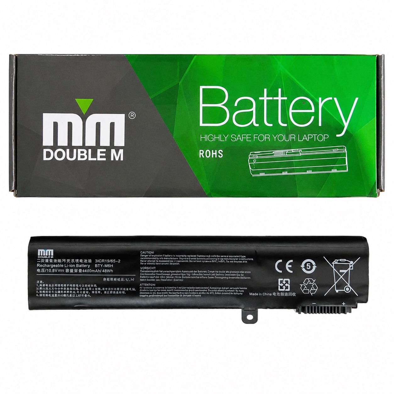 باتری ام اس ای mm ge72 / m6h