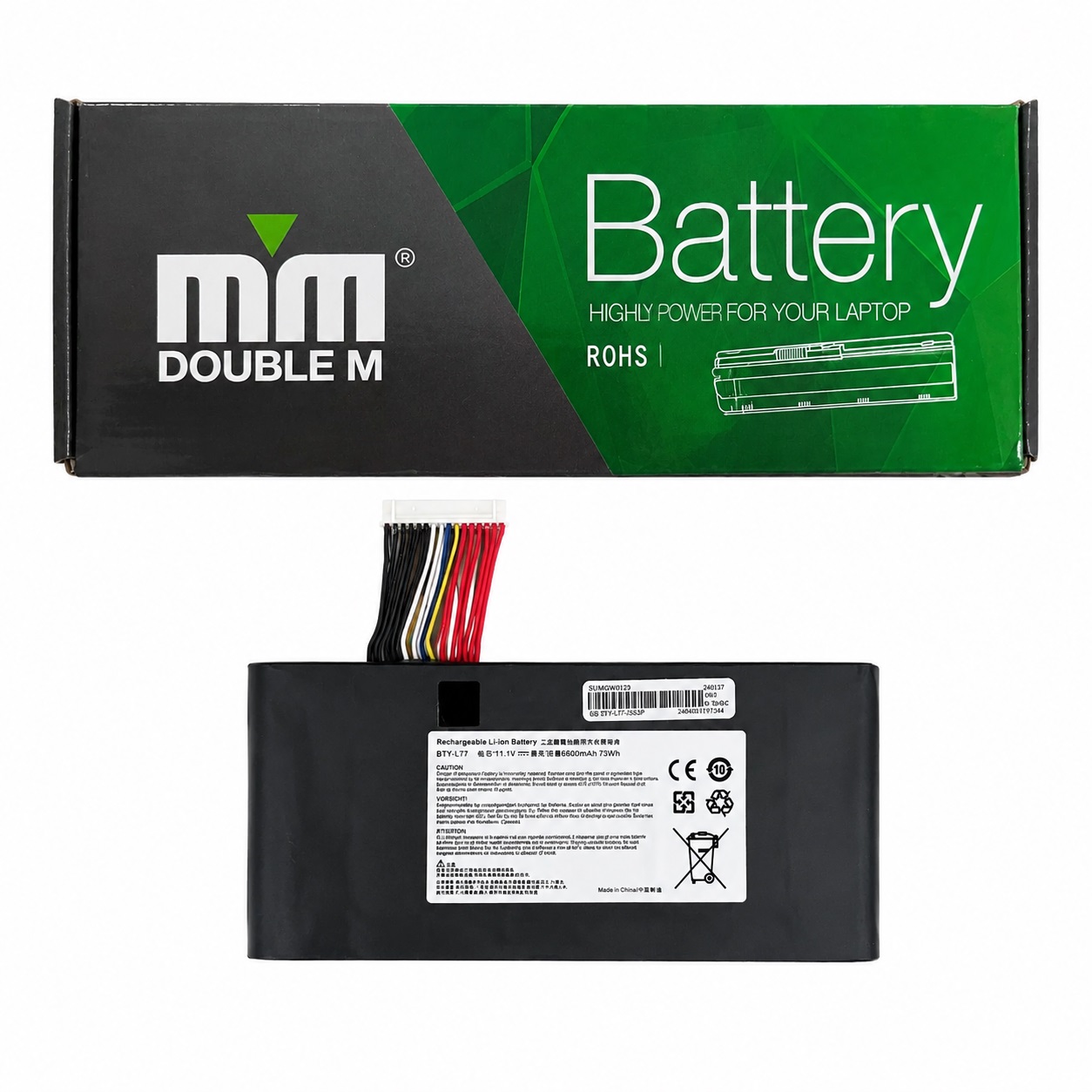 باتری ام اس ای mm gt72/bty-l77