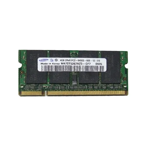 رم لپ تاپ سامسونگ مدل 4g ddr2 - bus 6400