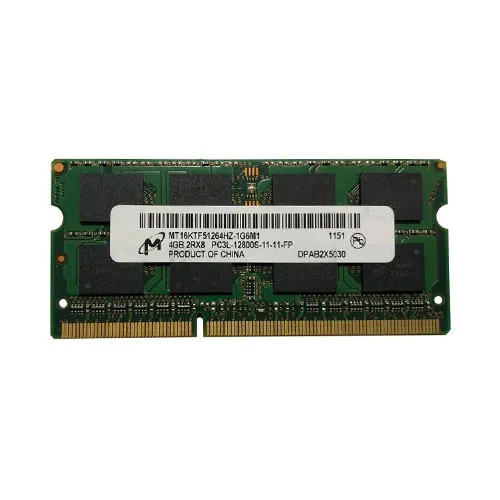 رم لپ تاپ 4g ddr3 -bus 12800 pc3l mm