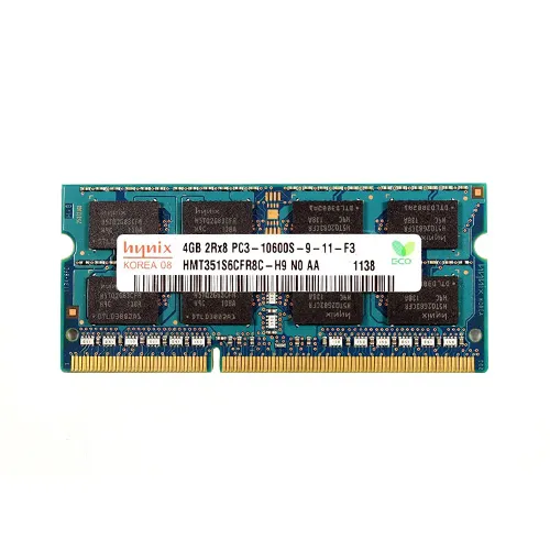 رم لپ تاپ هاینیکس 4g ddr3 hynix -bus 10600