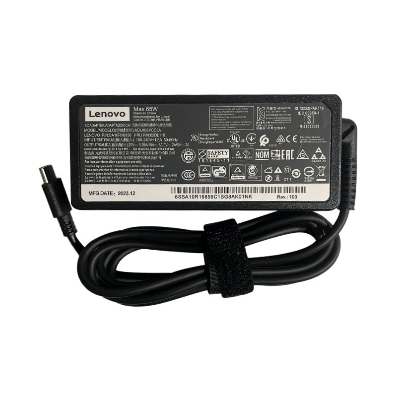 شارژر لنوو 65 وات تایپ سی  USB-C / TYPE-C