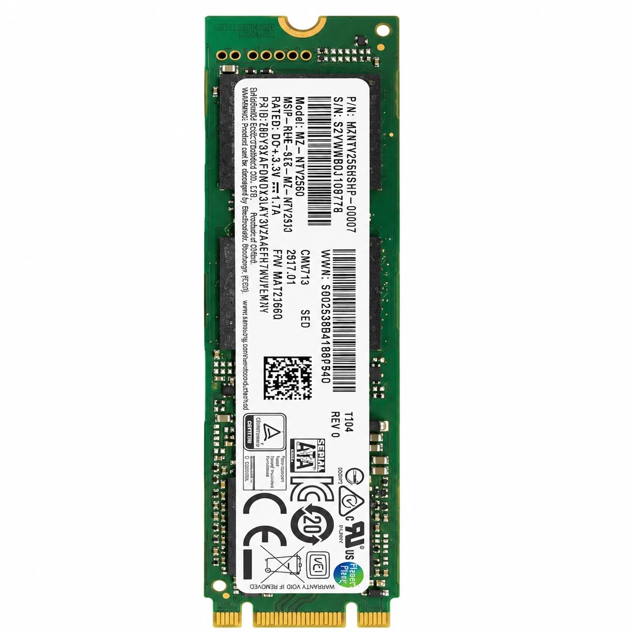 هارد ssd m2 256g دو شیار